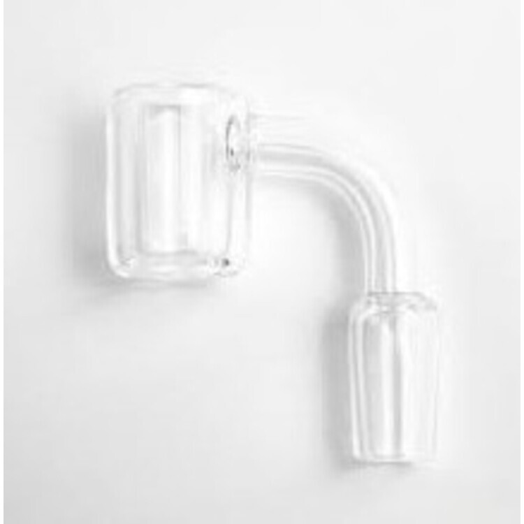 Photograph of product: Banger - 20mm Wide Flat Top Quartz Banger 14mm Male