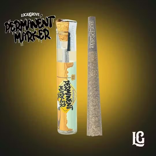 Photograph of product: Local Grove: Permanent Marker 1G Pre-Roll