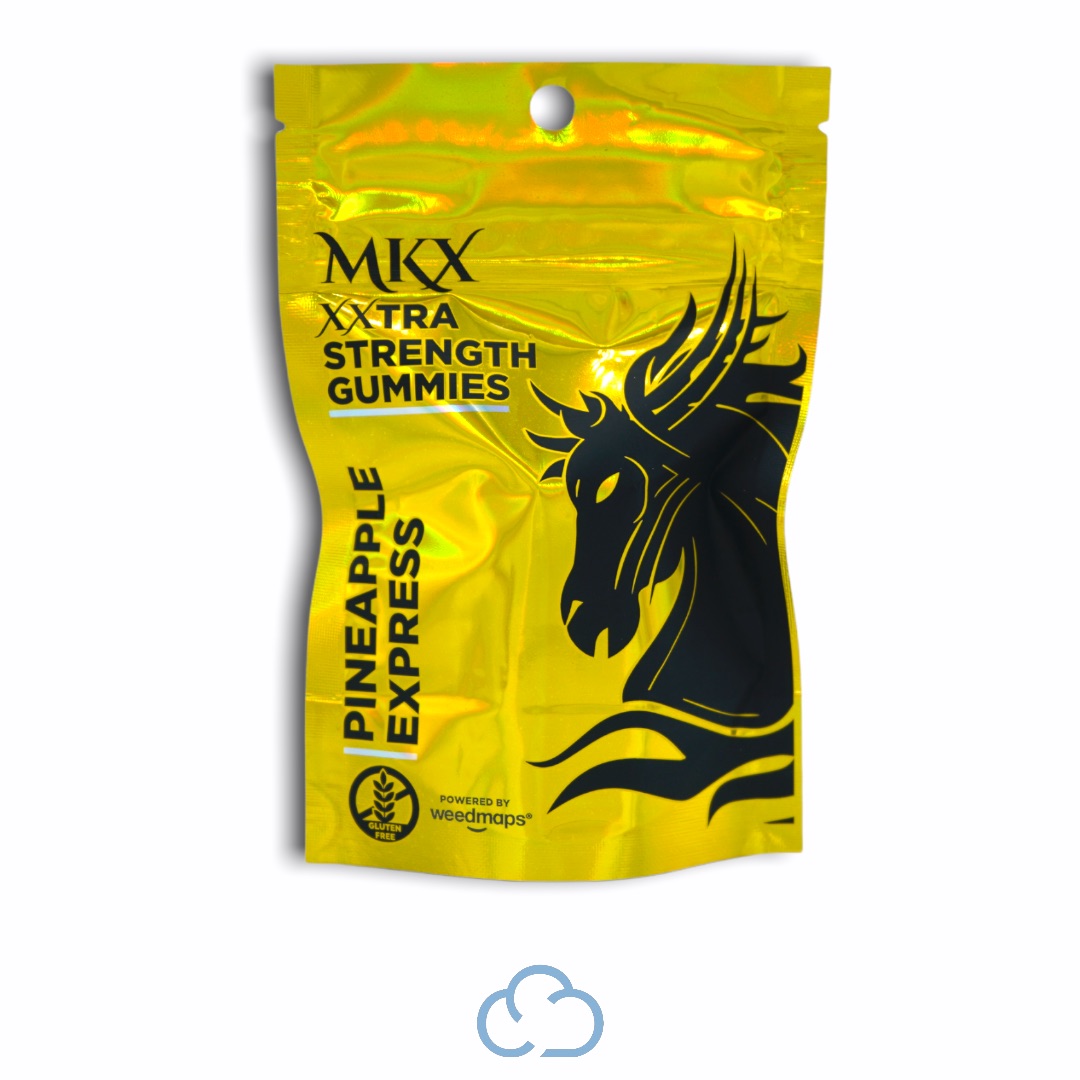 Photograph of product: MKX - Gummies - 200mg - Pineapple Express