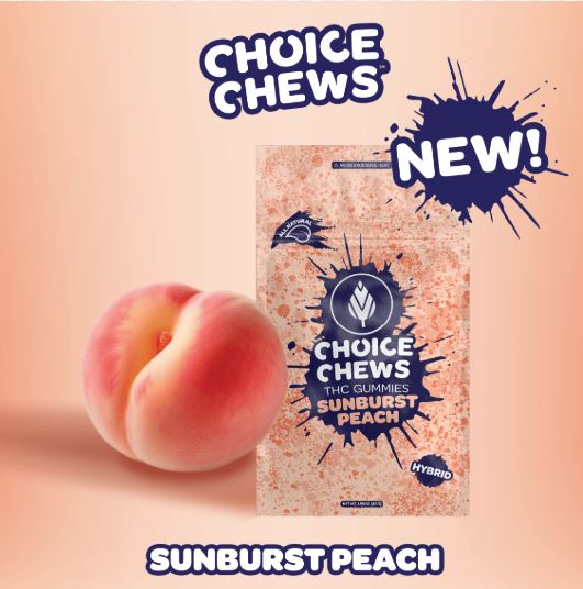 Photograph of product: Sunburst Peach  I 100mg (10pk)