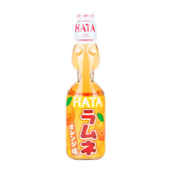 Photograph of product: Hata Ramune - Orange (Japan)