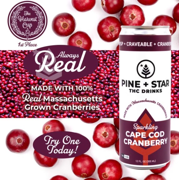 Photograph of product: Cape Cod Cranberry | 5mg Seltzer