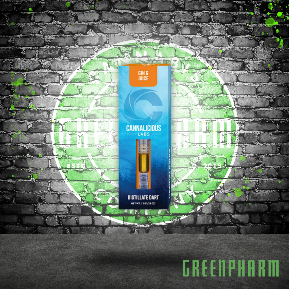 Photograph of product: Cannalicious Labs Gin & Juice Distillate Dart