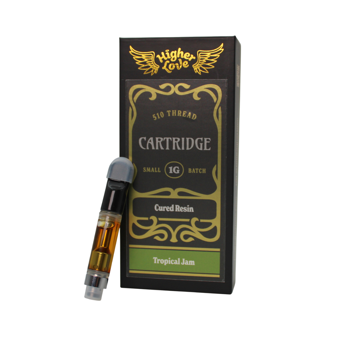 Photograph of product: Higher Love Tropical Jam Cured Resin Cart | 1g