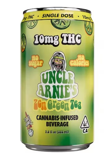 Photograph of product: [Uncle Arnie's] TH-oui Beverage - 10mg - Zen Green Tea Zero (H)