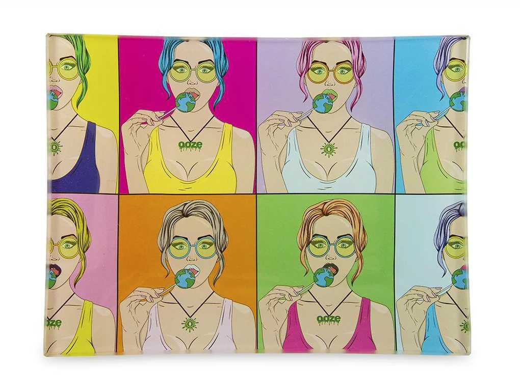 Photograph of product: Ooze Glass Rolling Tray (Candy Shop)