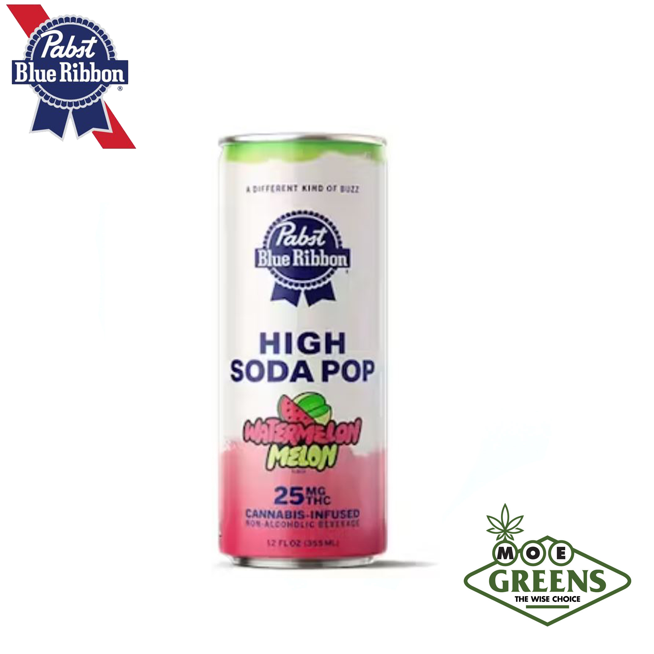 Photograph of product: WATERMELON MELON HIGH SODA [25MG]