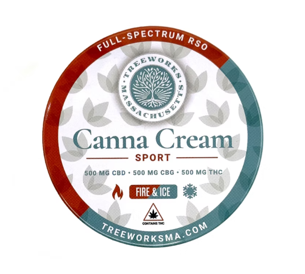 Photograph of product: Canna Cream Sport | Topical | Treeworks