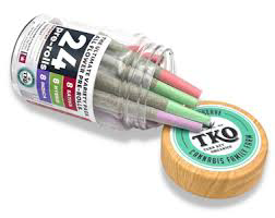 Photograph of product: TKO Reserve Pre-Roll 24pk- Guava Juice, Lemon Cherry Gelato, Purple Hindu Kush