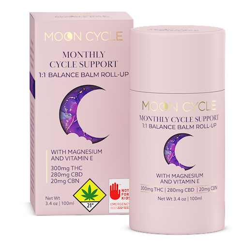 Photograph of product: Moon Cycle 1:1 CBD Roll-On | 3.4oz