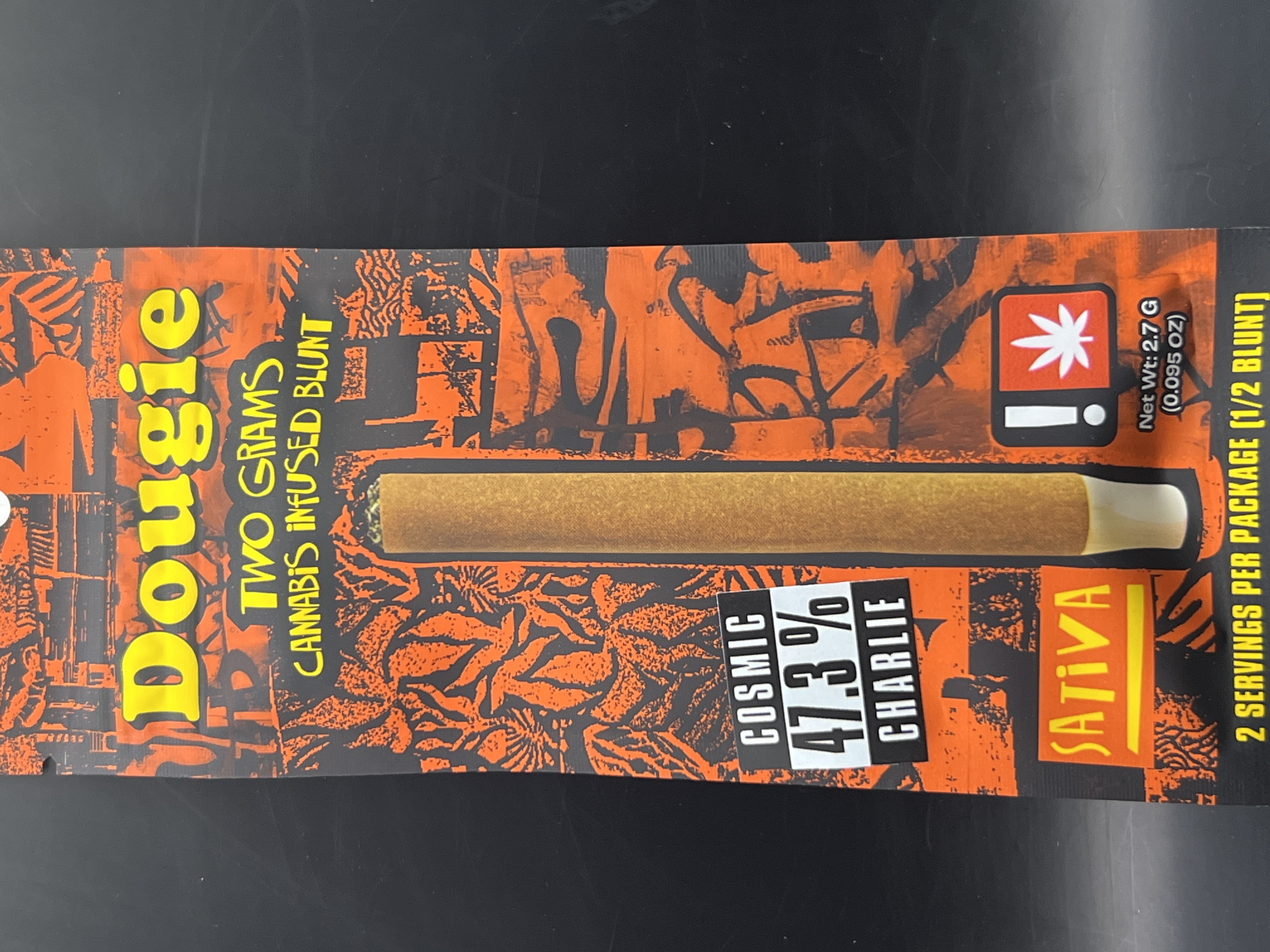 Photograph of product: Dougie Cosmic Charlie Infused Blunt