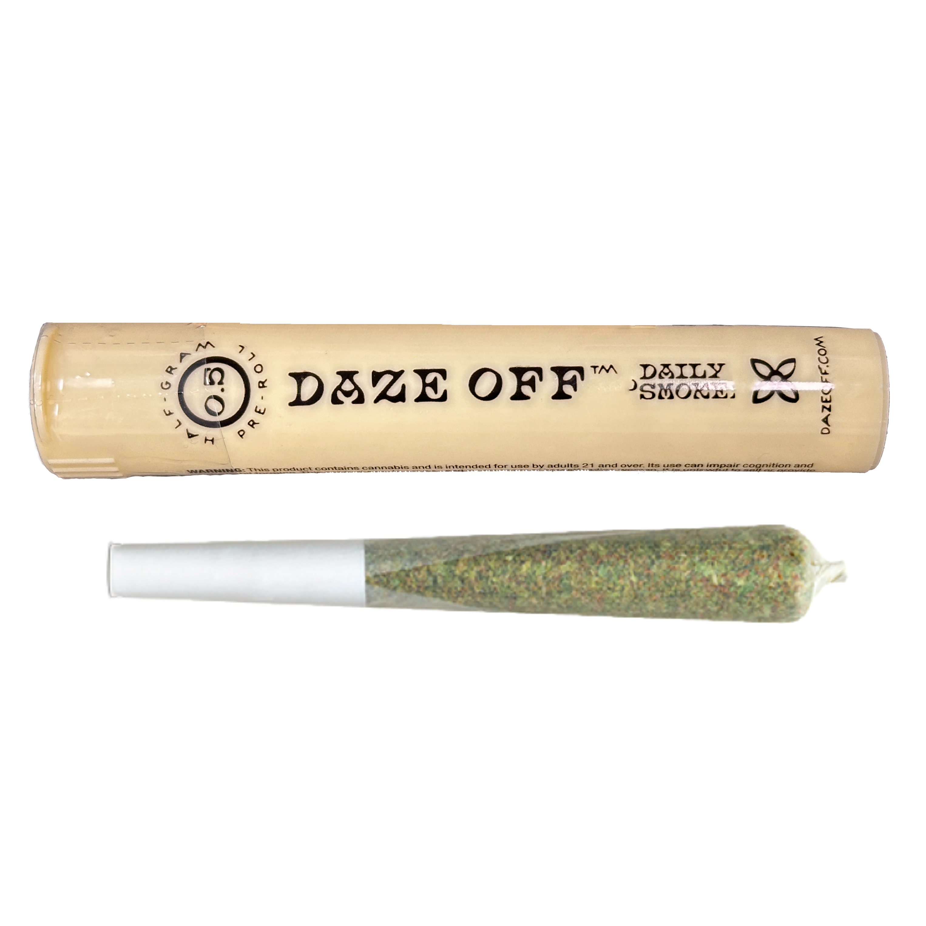 Photograph of product: Pre-Roll | Daze Off | Oui'd Nug Roll