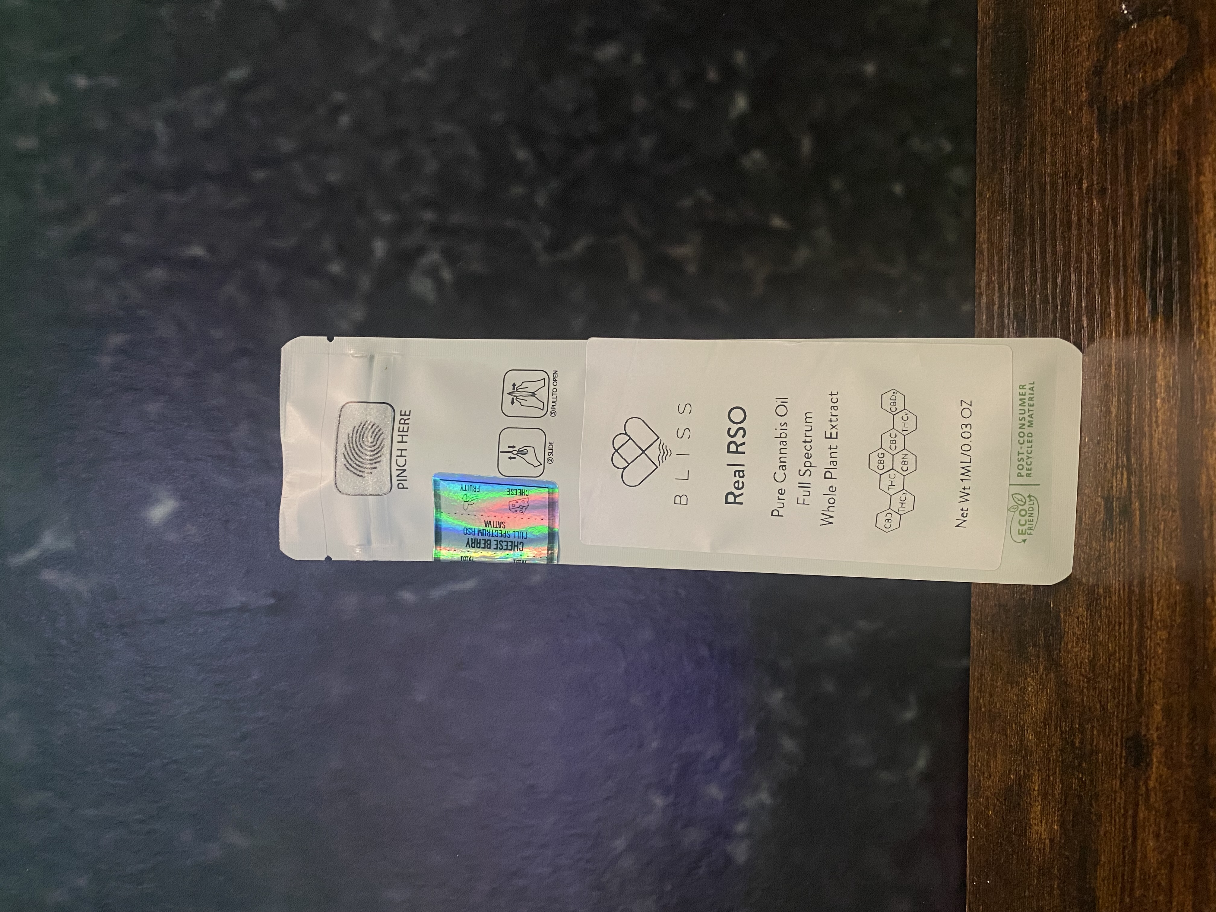 Photograph of product: Cheese Berry RSO Syringe | Oui'd | Bliss 710