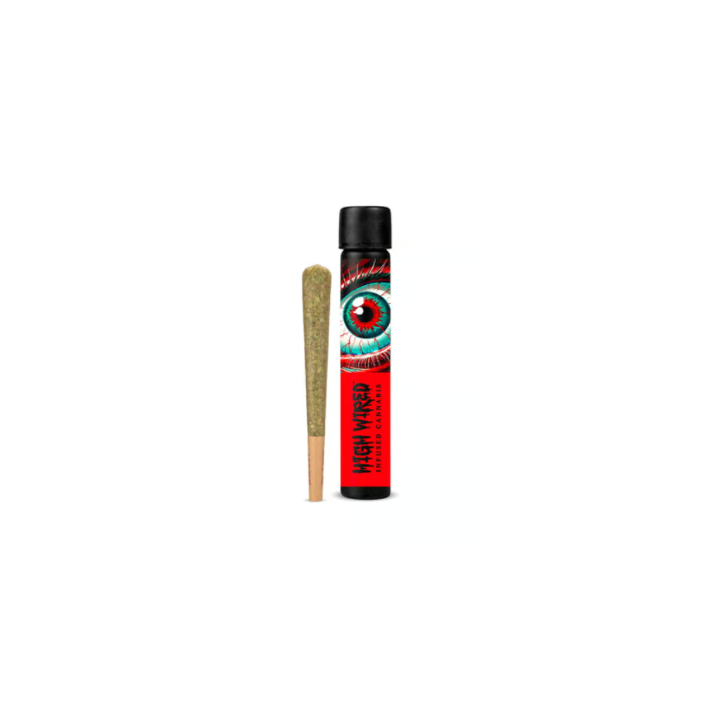 Photograph of product: High Wired | Garlic and Bananas Infused PreRoll | 1g