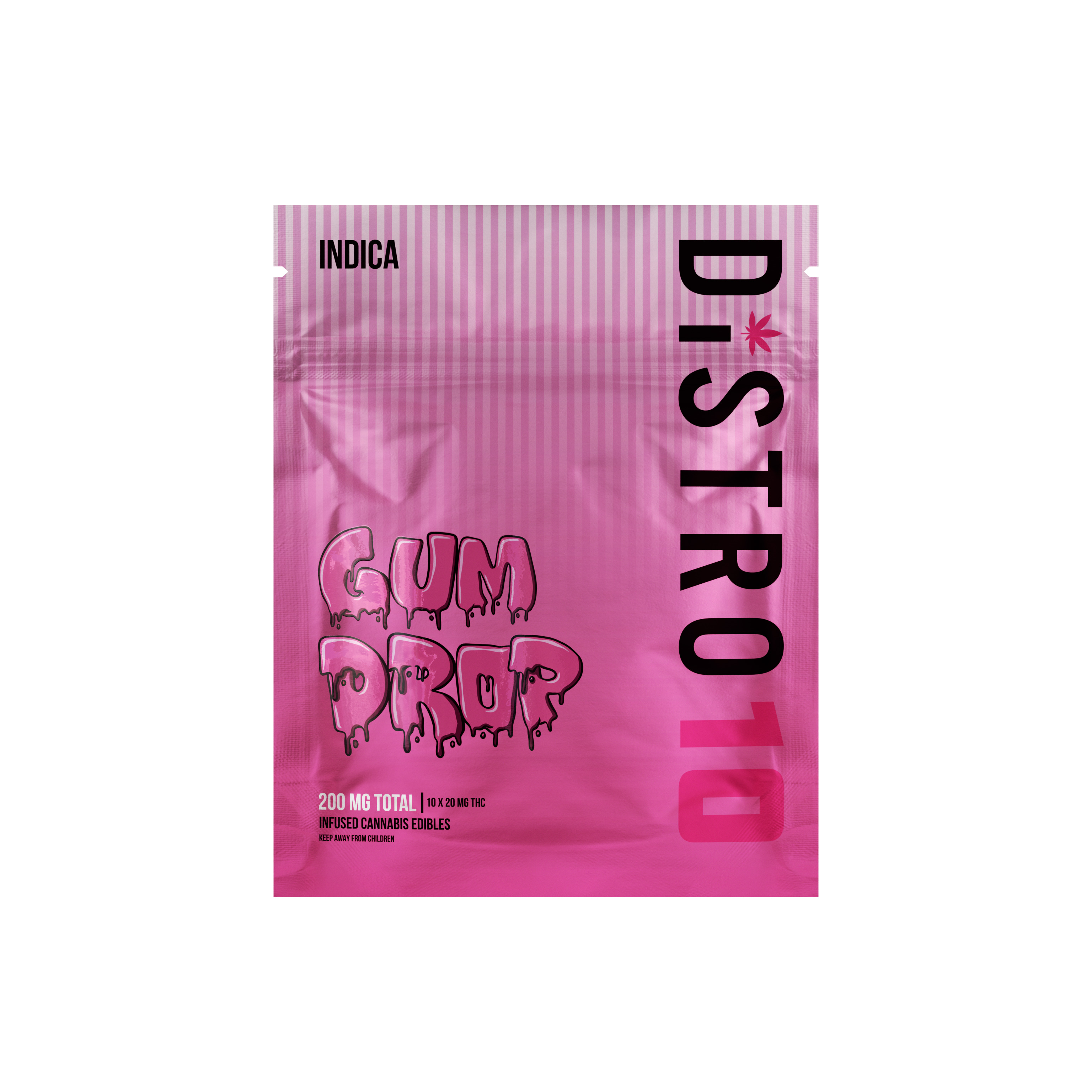 Photograph of product: Distro 10 | Gum Drop | 200mg Gummies