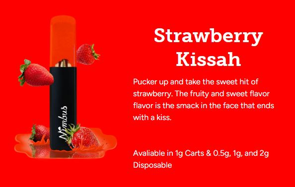 Photograph of product: Strawberry Kissah Disposable Vape