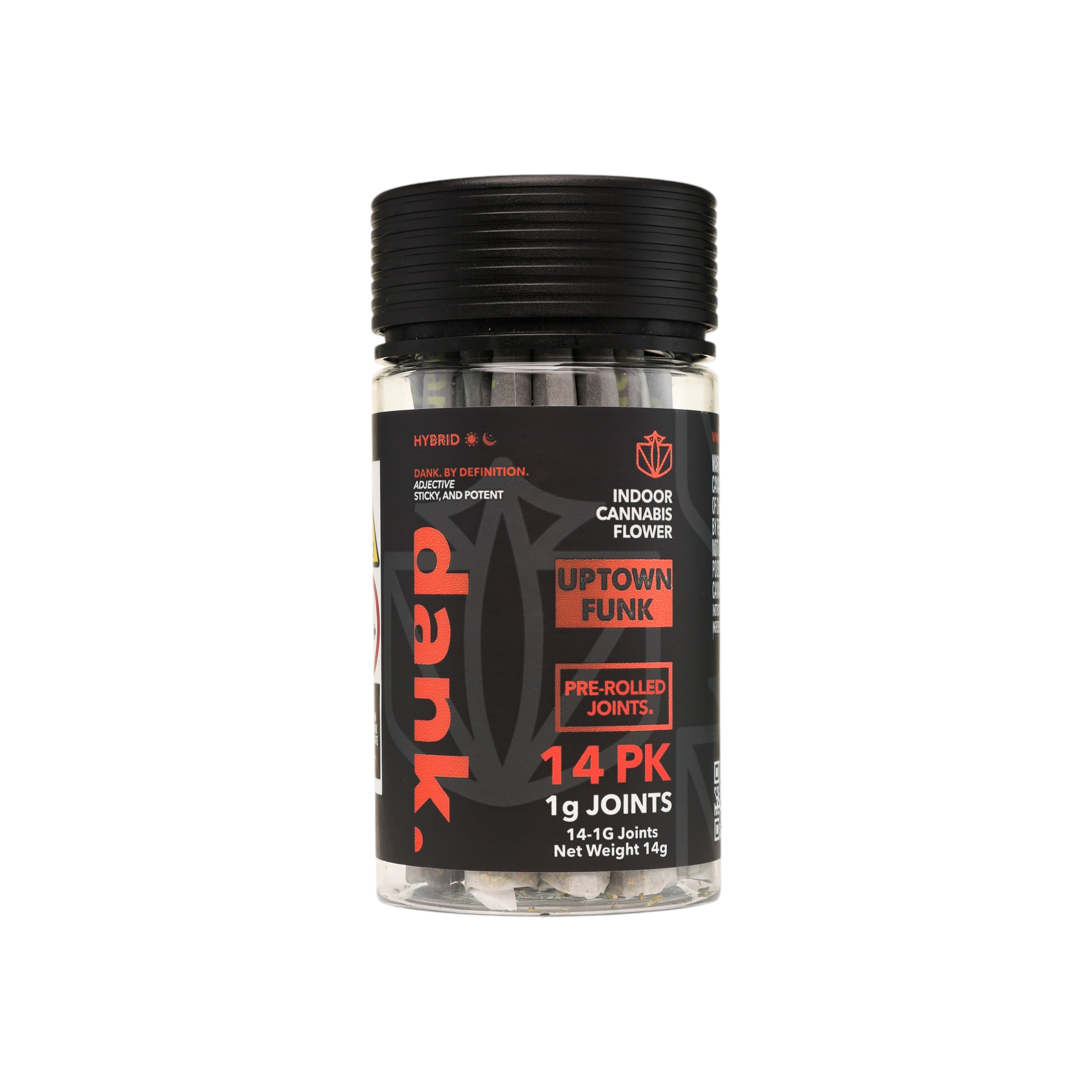 Photograph of product: Dank Uptown Funk 14pk Prerolls
