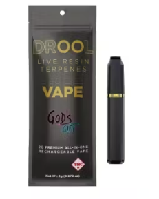 Photograph of product: Gods Gift - Live Resin Disposable 1g