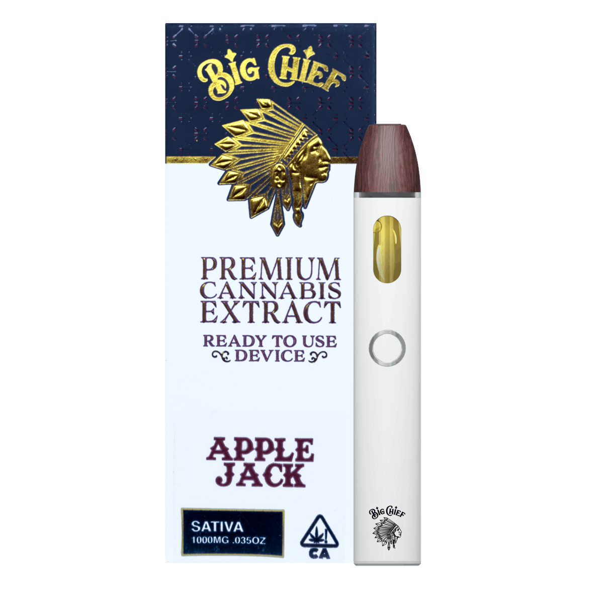 Photograph of product: Big Chief Disposable - Apple Jack