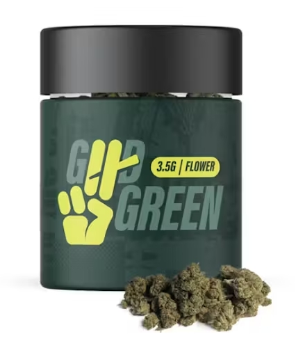 Photograph of product: Good Green Mixed Flower 3.5g- Garlic Cookies
