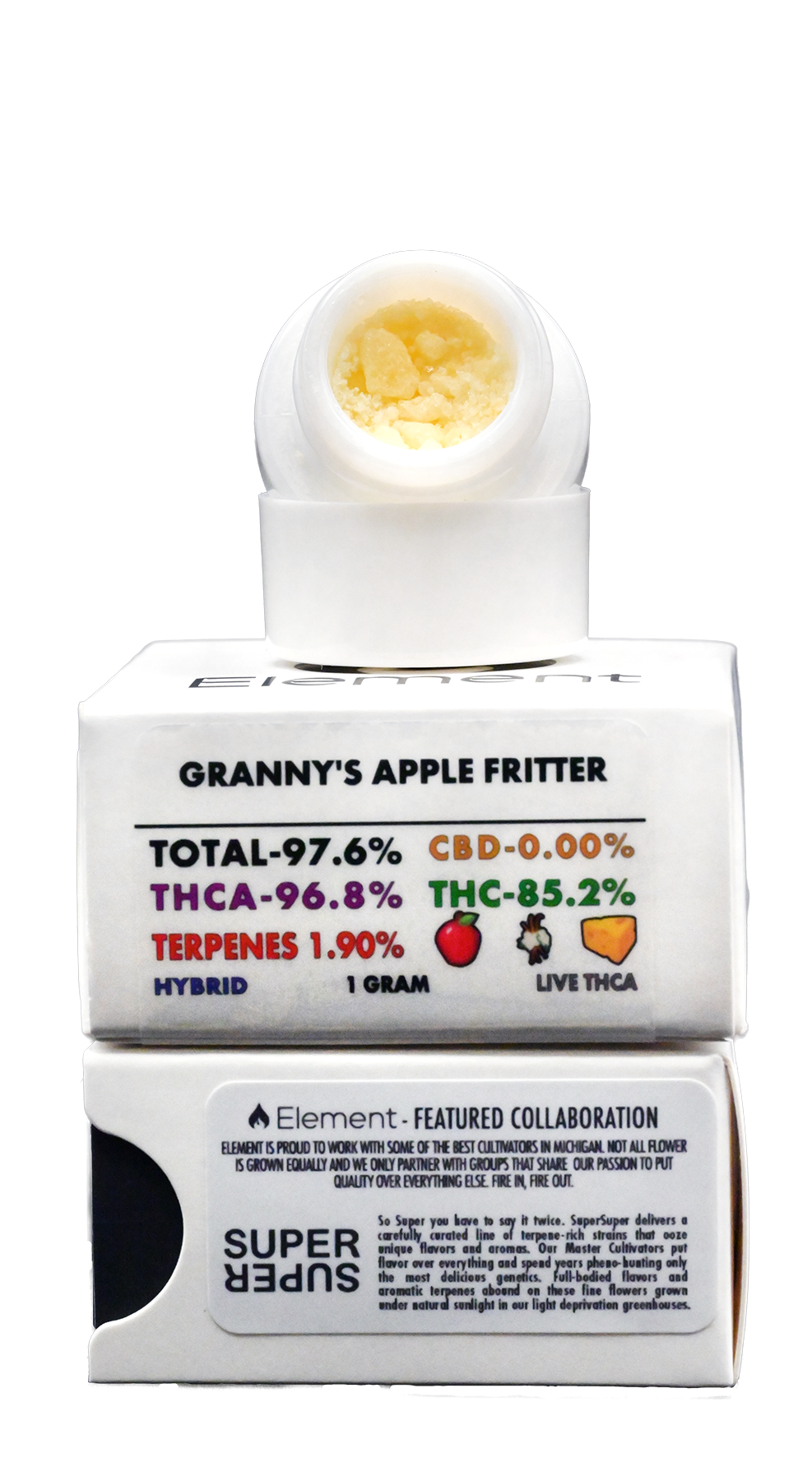 Photograph of product: Element Granny's Apple Fritter LIVE TH-ouiA