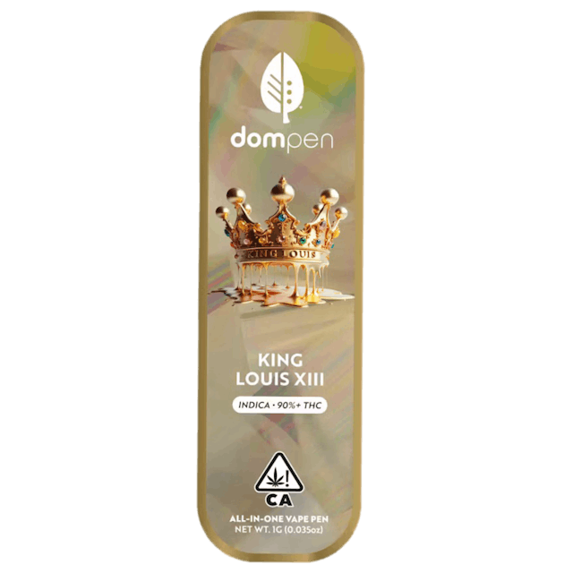Photograph of product: King Louis XIII Disposable 1g - 