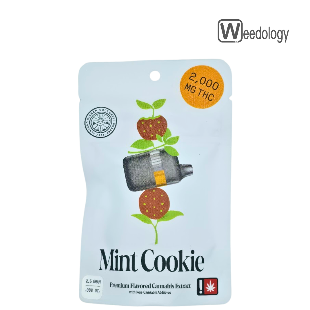 Photograph of product: Higher Cultures 2.5g MINT COOKIE FLAV-DST AIO