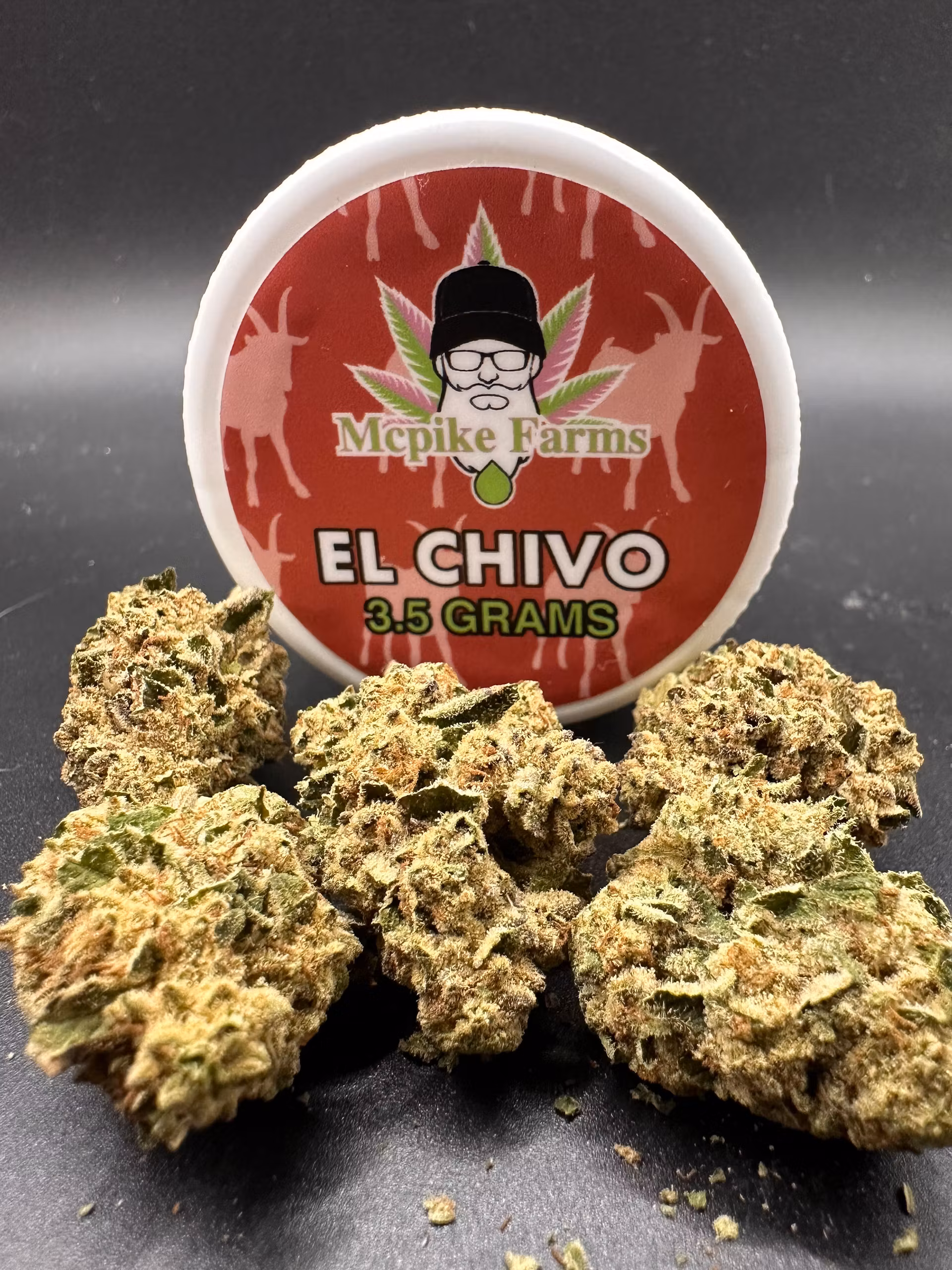 Photograph of Product: McPike Farms | El Chivo | Flower | 3.5g