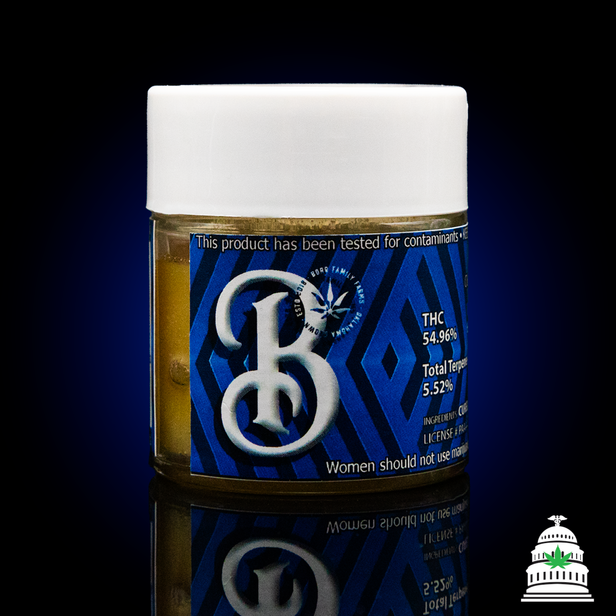 Photograph of product: Bacio Gelato - Boro Baller Jar