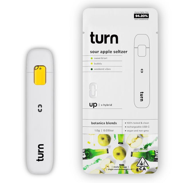 Photograph of product: Sour Apple Seltzer (S) 1g BB AIO - Sour Apple Seltzer (S)