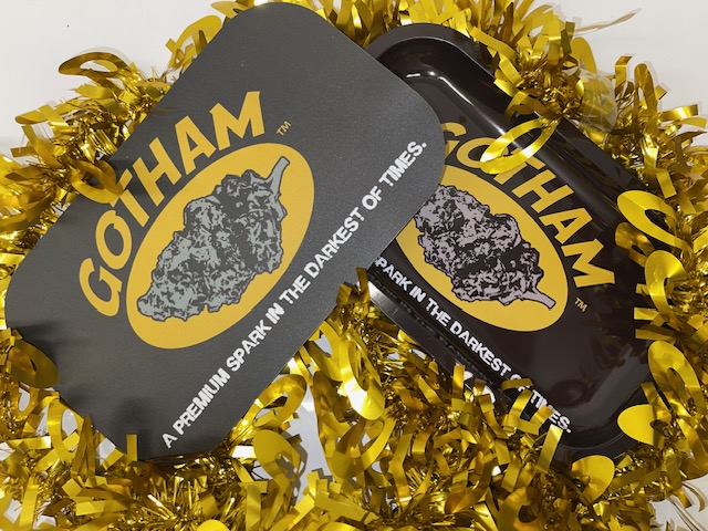 Photograph of product: Gotham Buds - "Gotham" Black Tray