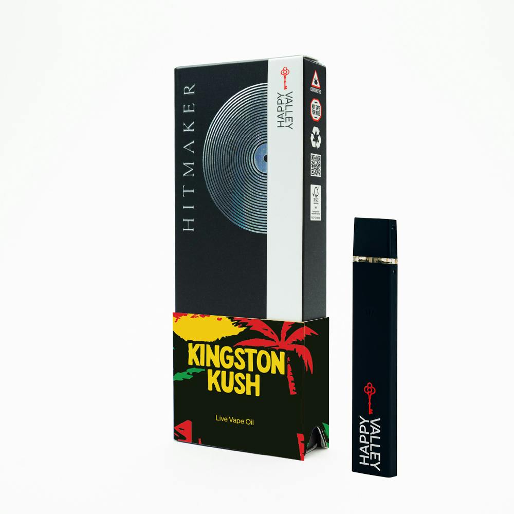 Photograph of product: Kingston Kush | Disposable | 1g