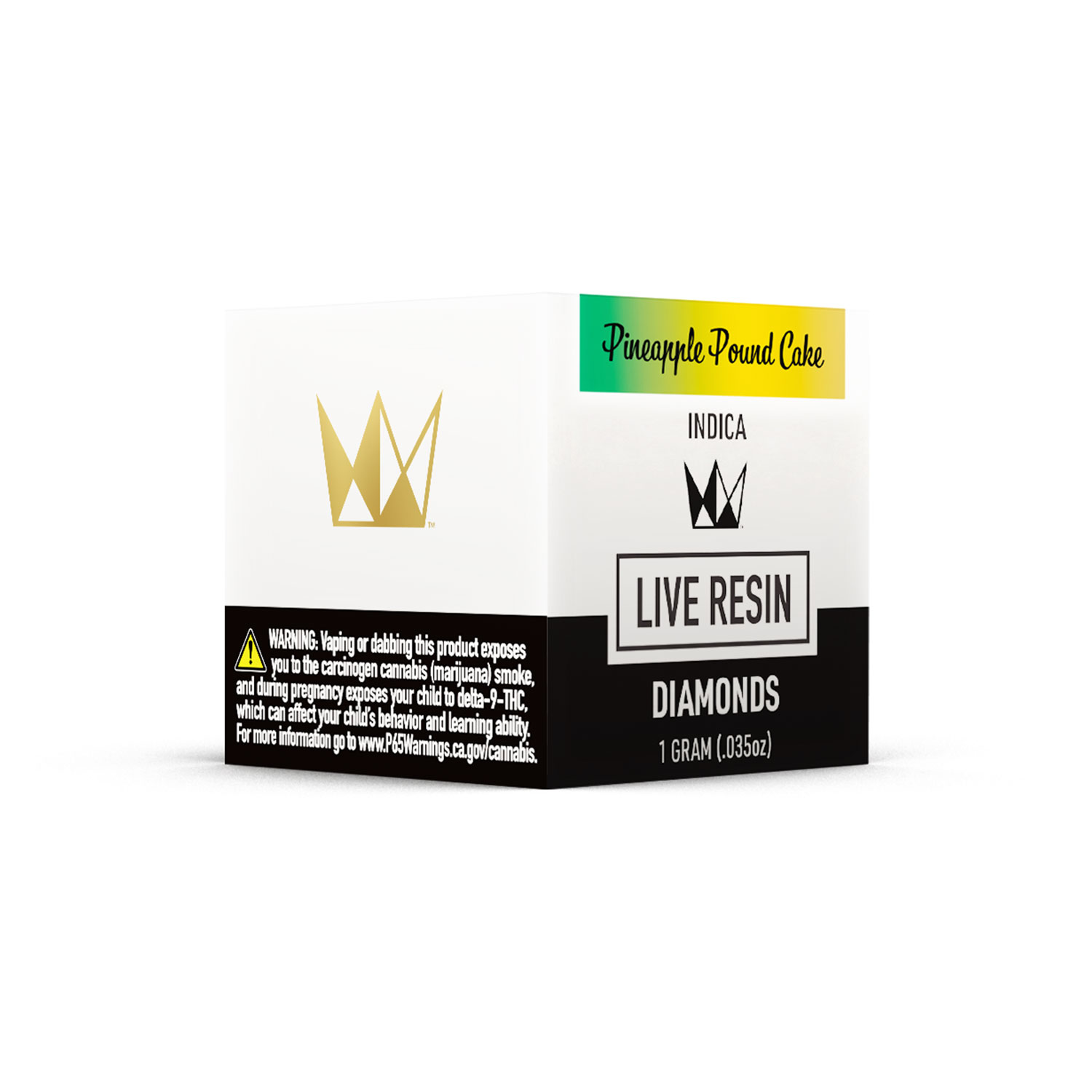 Photograph of product: West Coast Cure - Pineapple Pound Cake (Indica) Live Resin Diamonds 1g