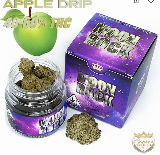 Photograph of product: Caviar Gold - Blue Glue Moon Rocks 3.5g 50.03%TH-oui