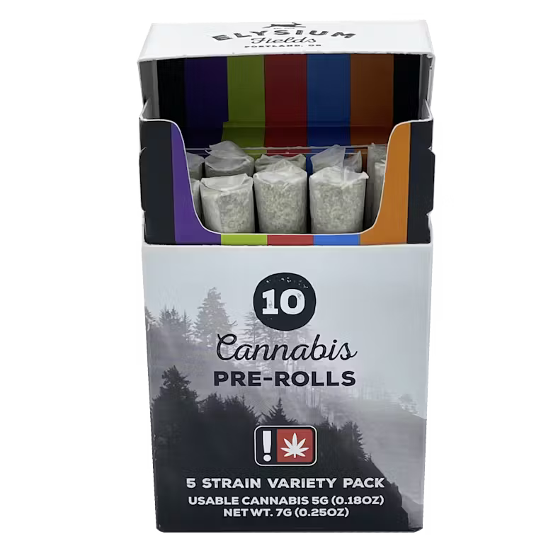 Photograph of product: Elysium Fields - PreRoll Pack - 5 STRAIN VARIETY - V3 - - H