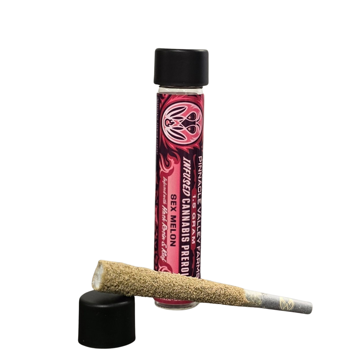 Photograph of product: Sex Melon | au chocolat Rosin + Kief Infused PreRoll