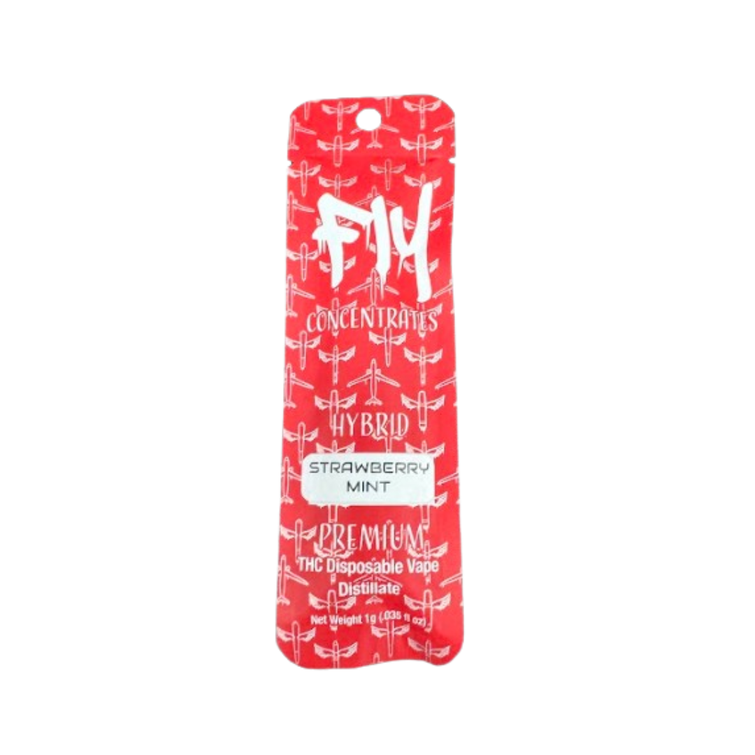 Photograph of product: Fly - 1g Disposable - Strawberry Mint