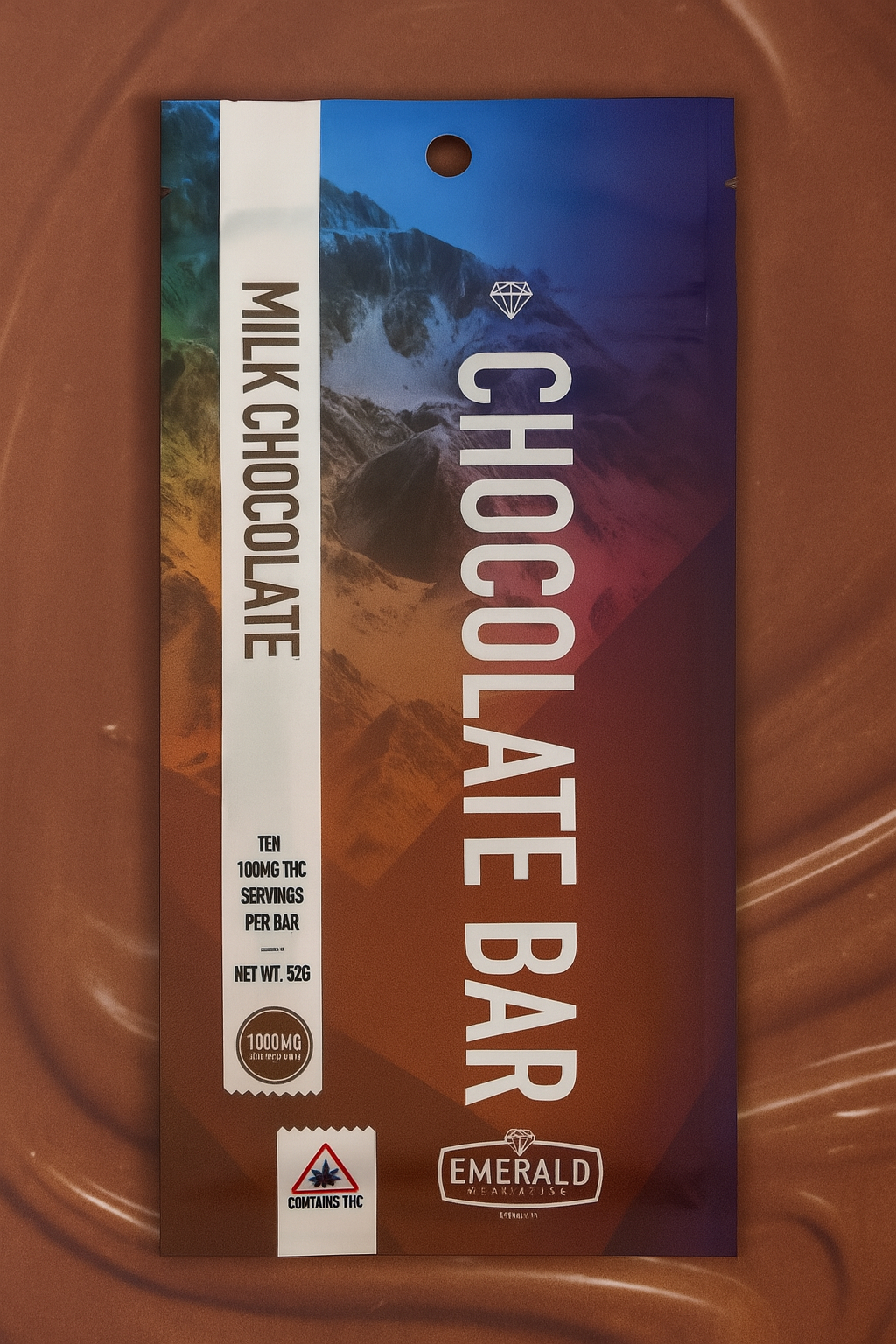 Photograph of product: RSO Milk Chocolate Bar