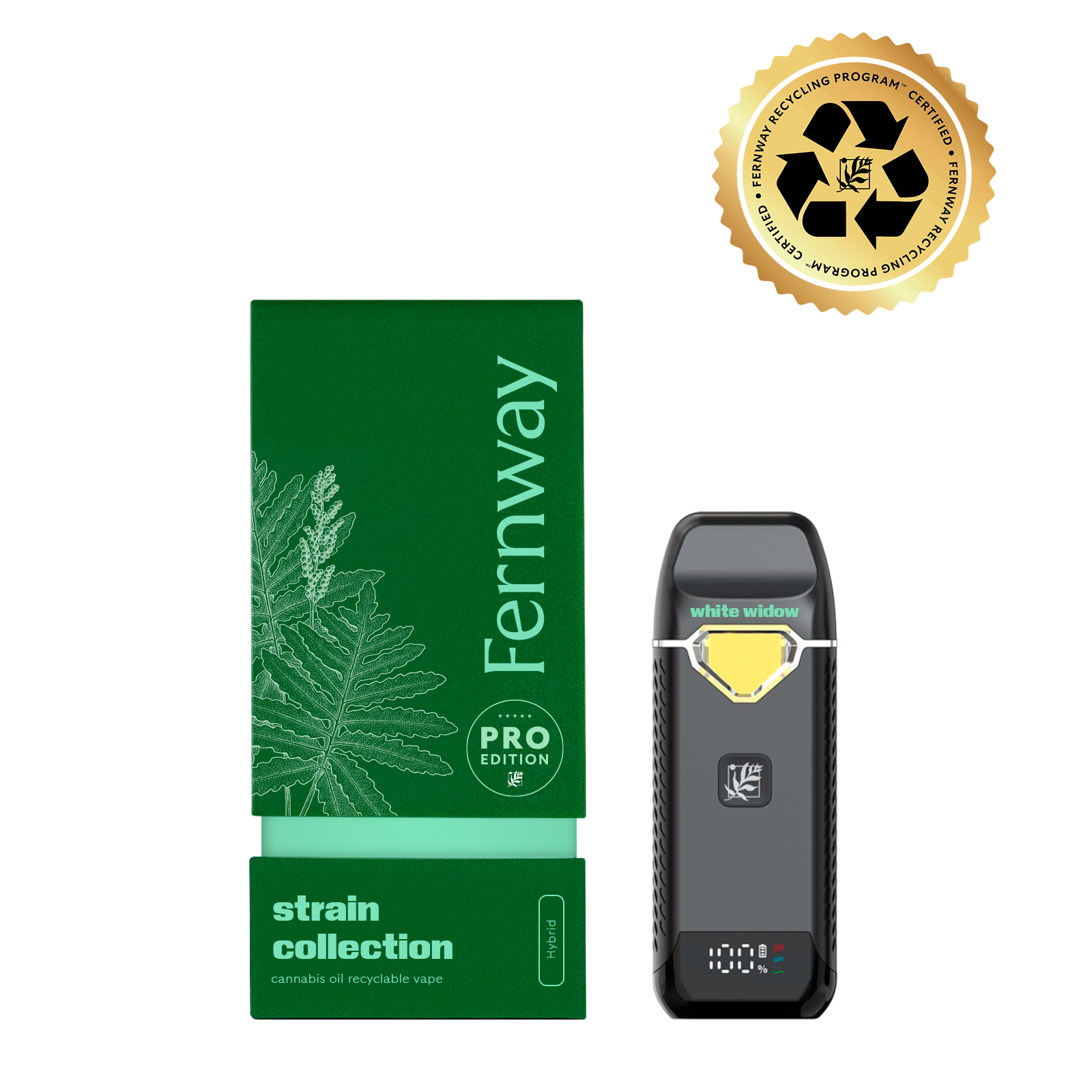 Photograph of product: Fernway White Widow (H) Disposable 2g