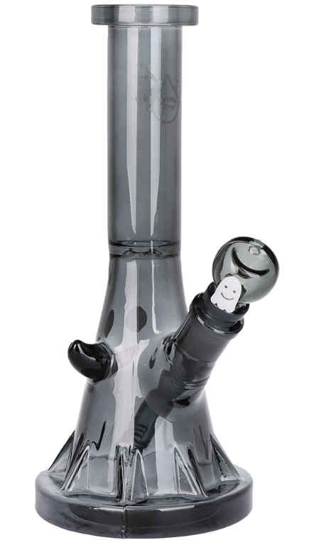 Photograph of product: $45 Happy Ghost Glow Glass Water Pipe