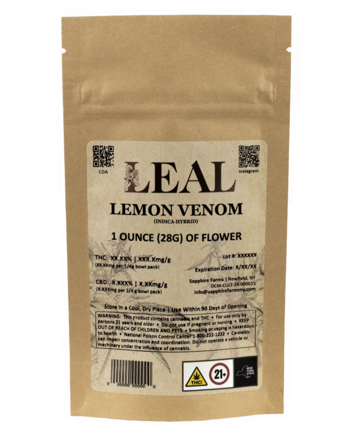 Photograph of product: LEAL | Lemon Venom | 28g