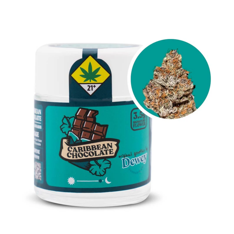 Photograph of product: Caribbean Chocolate dbl - 3.5g