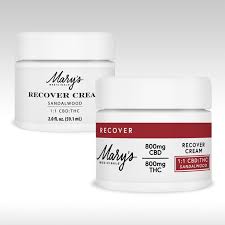 Photograph of product: Topical | Recover Sandalwood | 1000mgCBD:1000TH-oui | Marys Medicinals