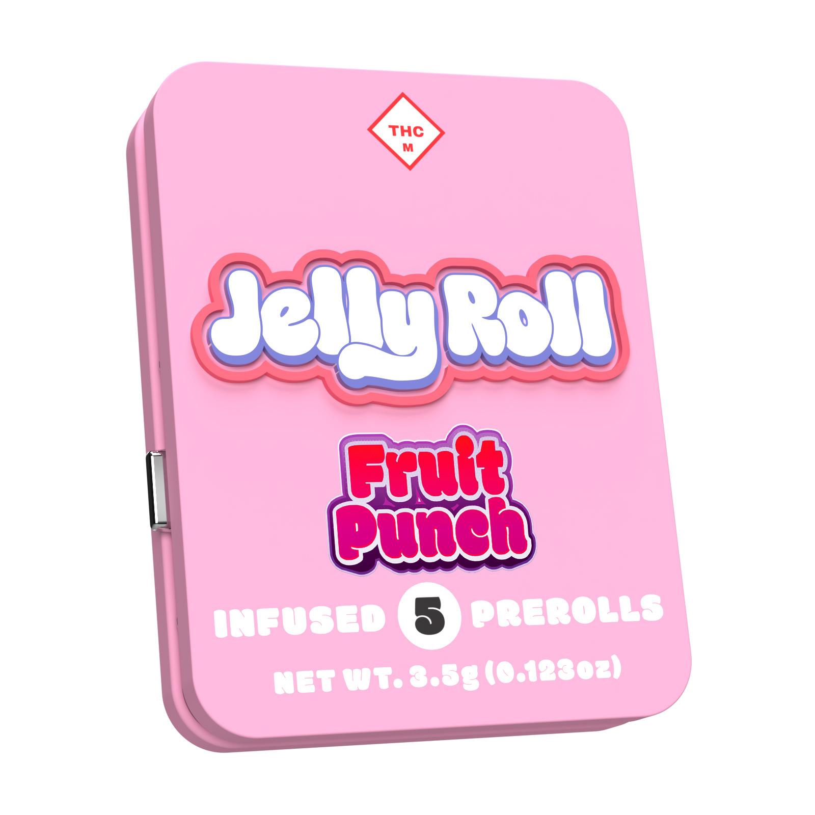 Photograph of product: Fruit Punch Infused Preroll 5pk