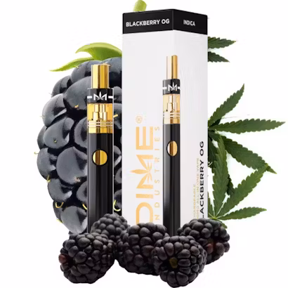 Photograph of product: Blackberry OG (I) Distillate Disposable Vape 2g