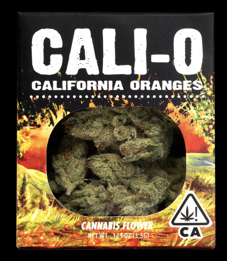Photograph of product: CALIFORNIA ORANGES | 3.5G | Oui'd | DECIBEL GARDENS