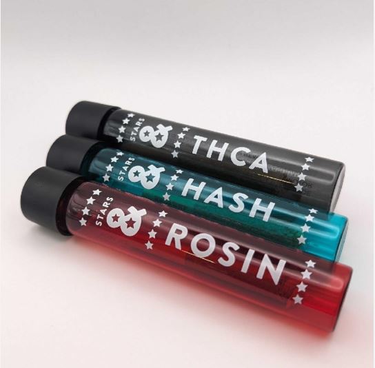 Photograph of Product: Ambrosia x Purple Punch Rosin Wrapped Preroll | .5g