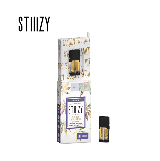 Photograph of product: WHITE WIDOW 1G LIQUID DIAMOND POD