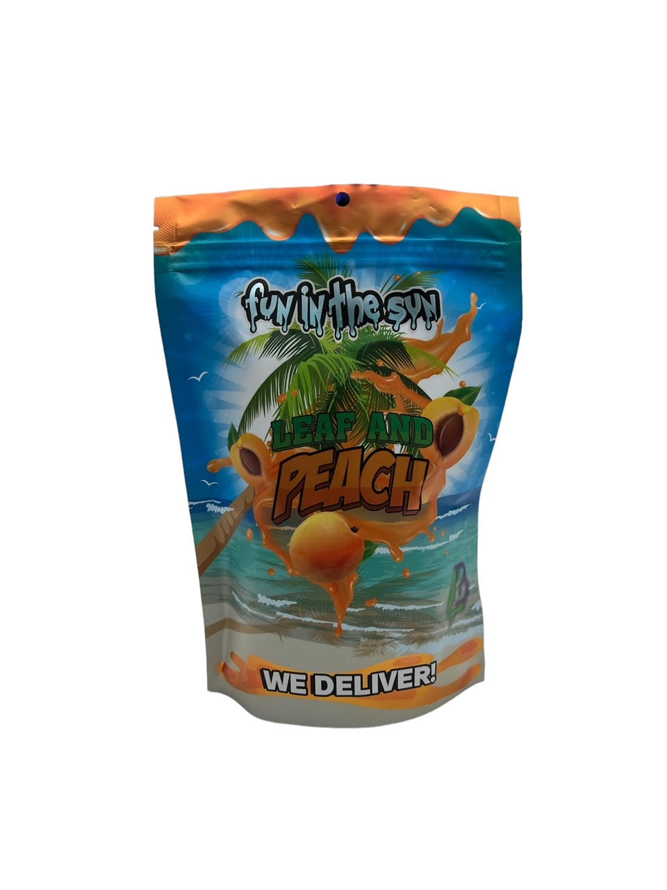Photograph of product: Fun in the sun - Leaf and Peach - 28g