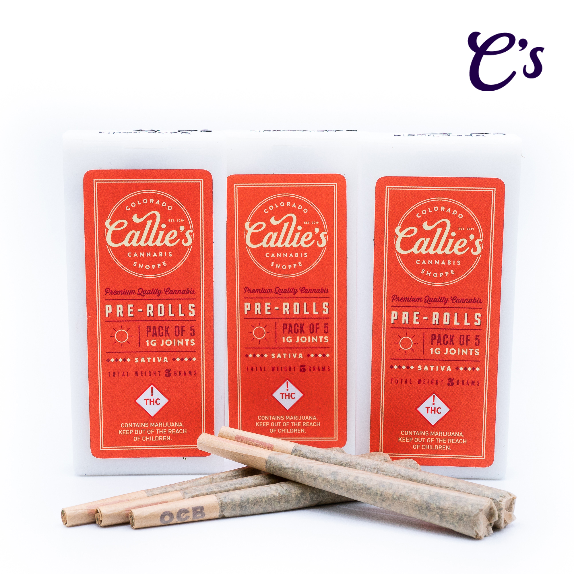 Photograph of product: | House Joint 5g Pack | Honolulu Choo Choo | Oui'd